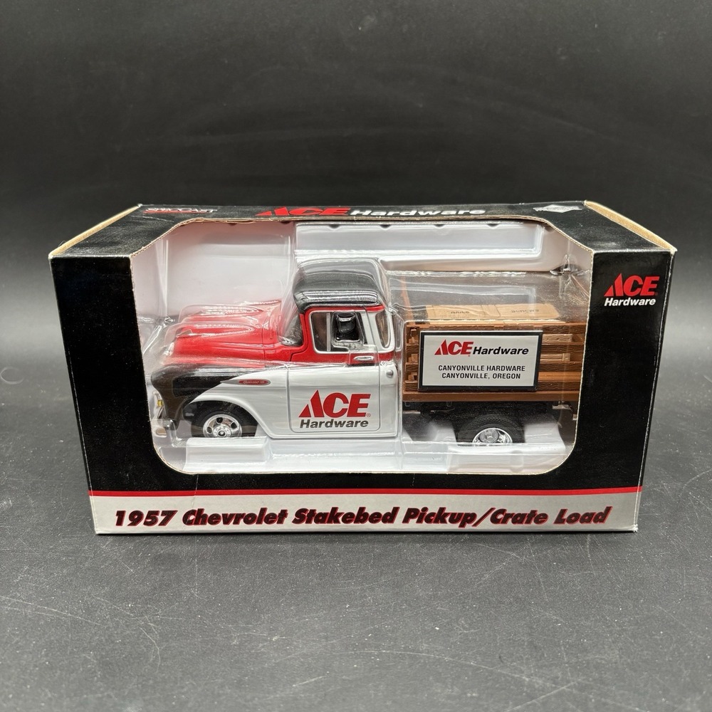 Ace Hardware 1957 Chevy Stakebed Pickup Crate Load Bank Canyonville Oregon